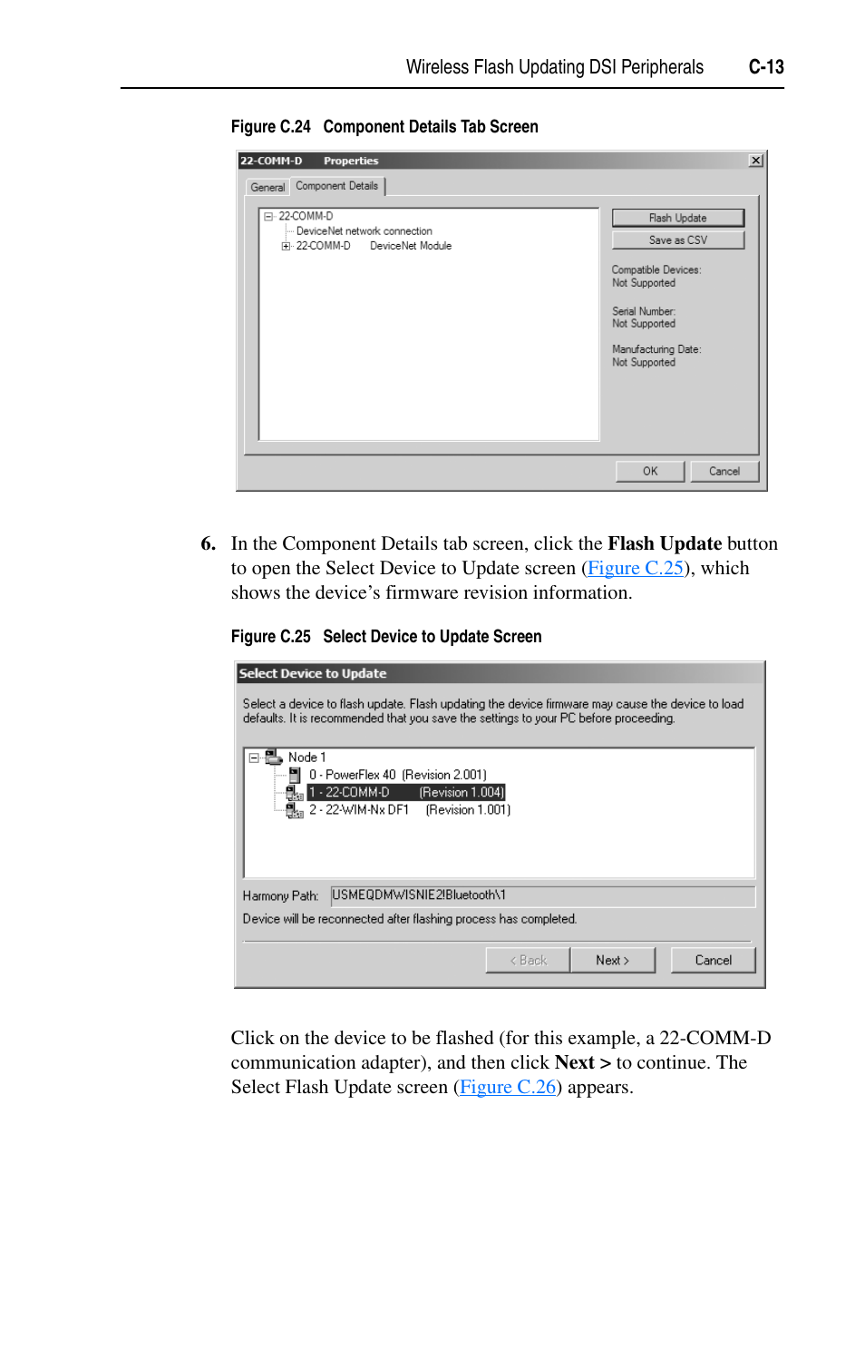 Screen, Figure c.24 | Rockwell Automation 22-WIM-N1 DSI Wireless Interface Module User Manual | Page 71 / 100