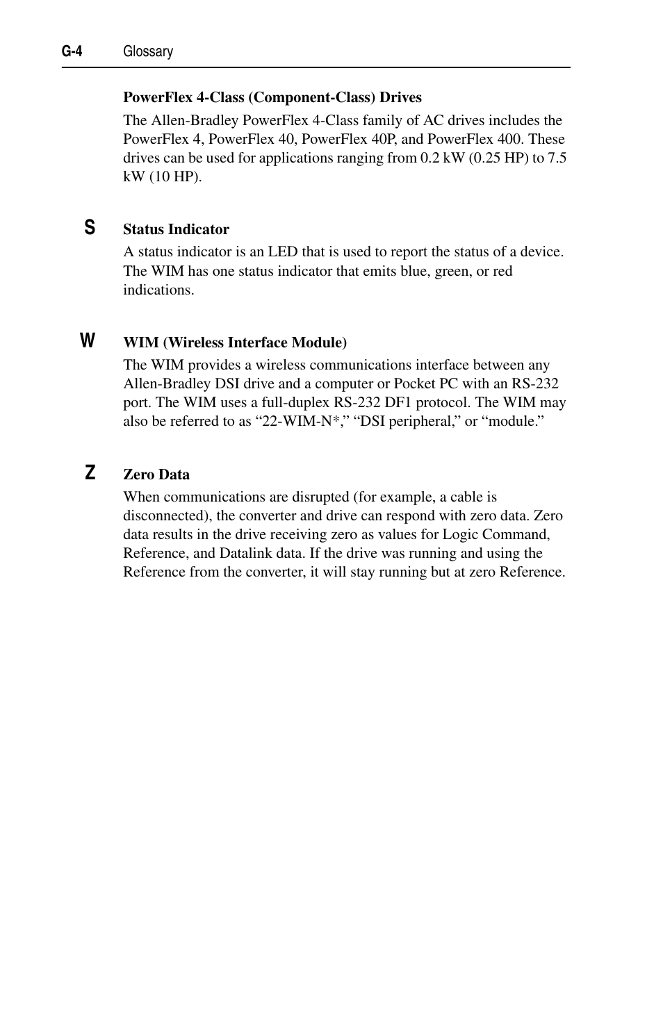Rockwell Automation 22-WIM-N1 DSI Wireless Interface Module User Manual | Page 92 / 100