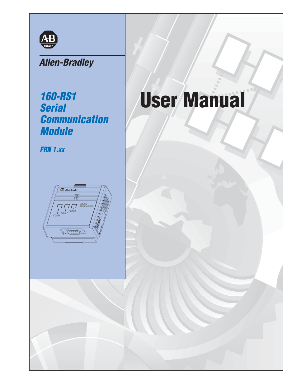 Rockwell Automation 160 RSI SERIAL COMM MODULE User Manual | 50 pages