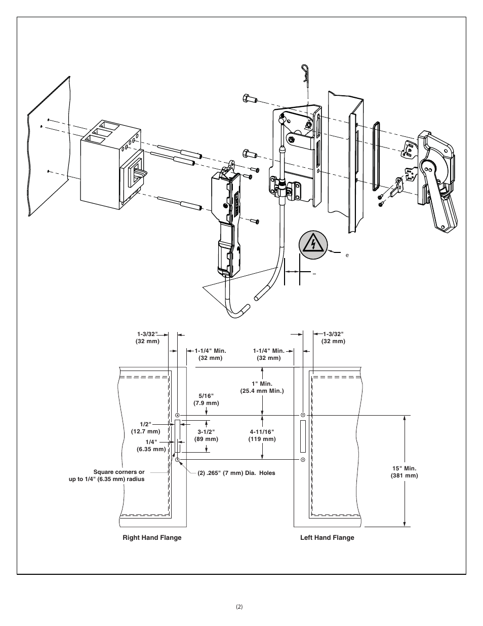 Rockwell Automation 140G-..-Fx Flexible Cable Oper Mech User Manual | Page 2 / 8