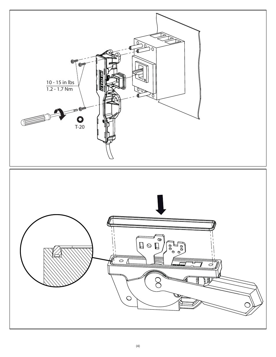 Rockwell Automation 140G-..-Fx Flexible Cable Oper Mech User Manual | Page 4 / 8