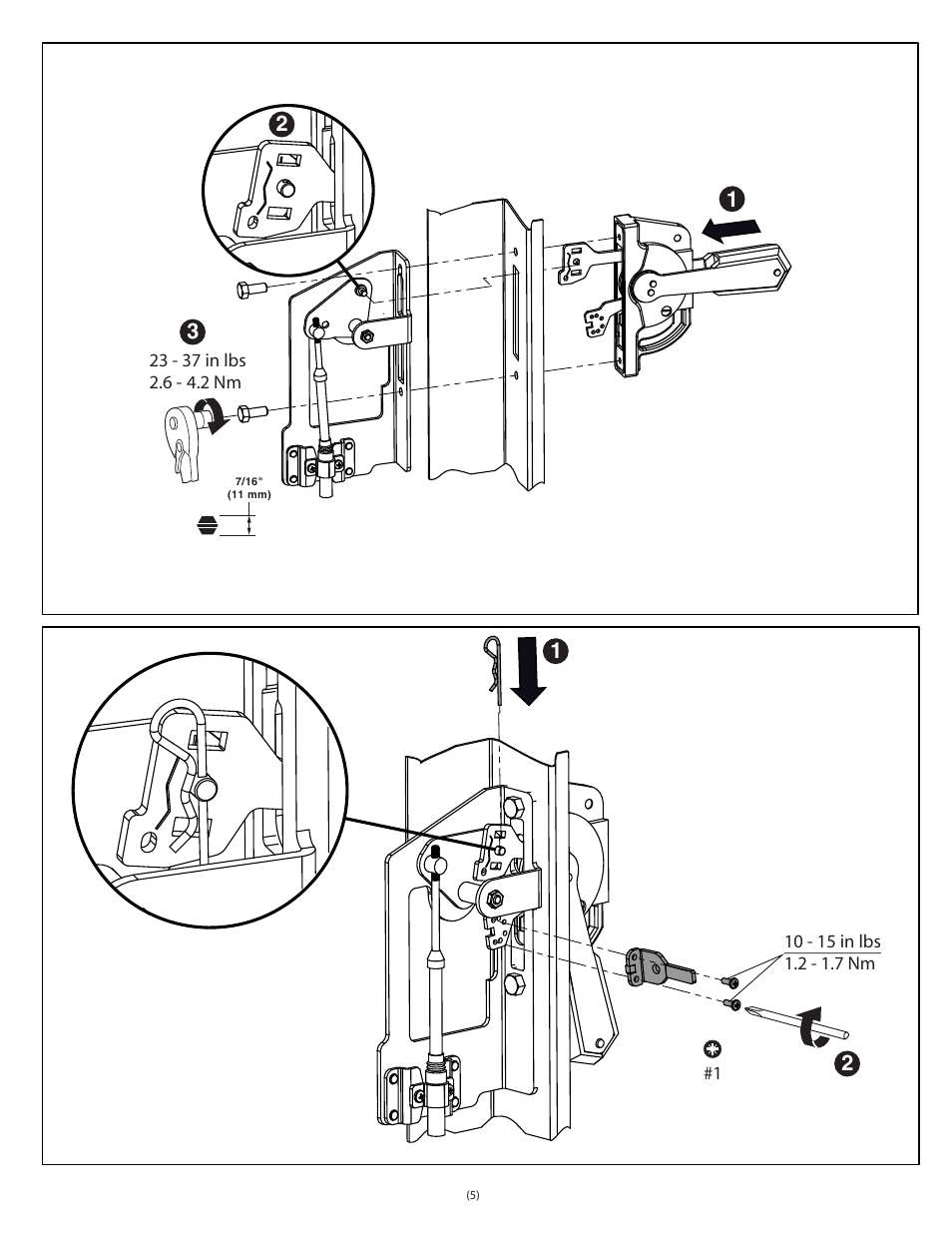 Rockwell Automation 140G-..-Fx Flexible Cable Oper Mech User Manual | Page 5 / 8