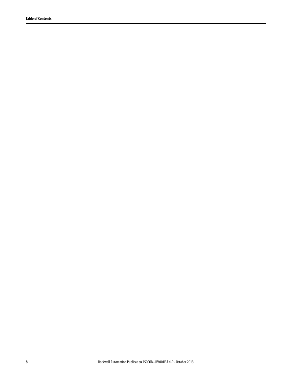 Rockwell Automation 20G PowerFlex 755 Drive Embedded EtherNet/IP Adapter User Manual | Page 8 / 190