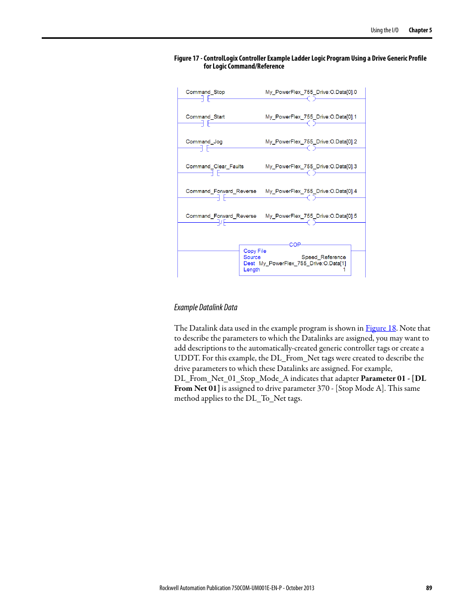 Rockwell Automation 20G PowerFlex 755 Drive Embedded EtherNet/IP Adapter User Manual | Page 89 / 190