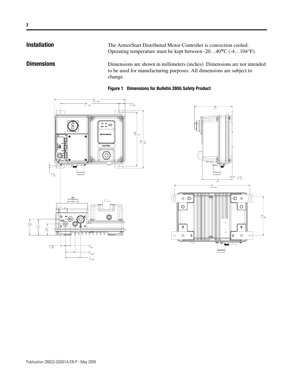 Rockwell Automation 281G ArmorStart - Safety Version - Getting Started User Manual | Page 2 / 24