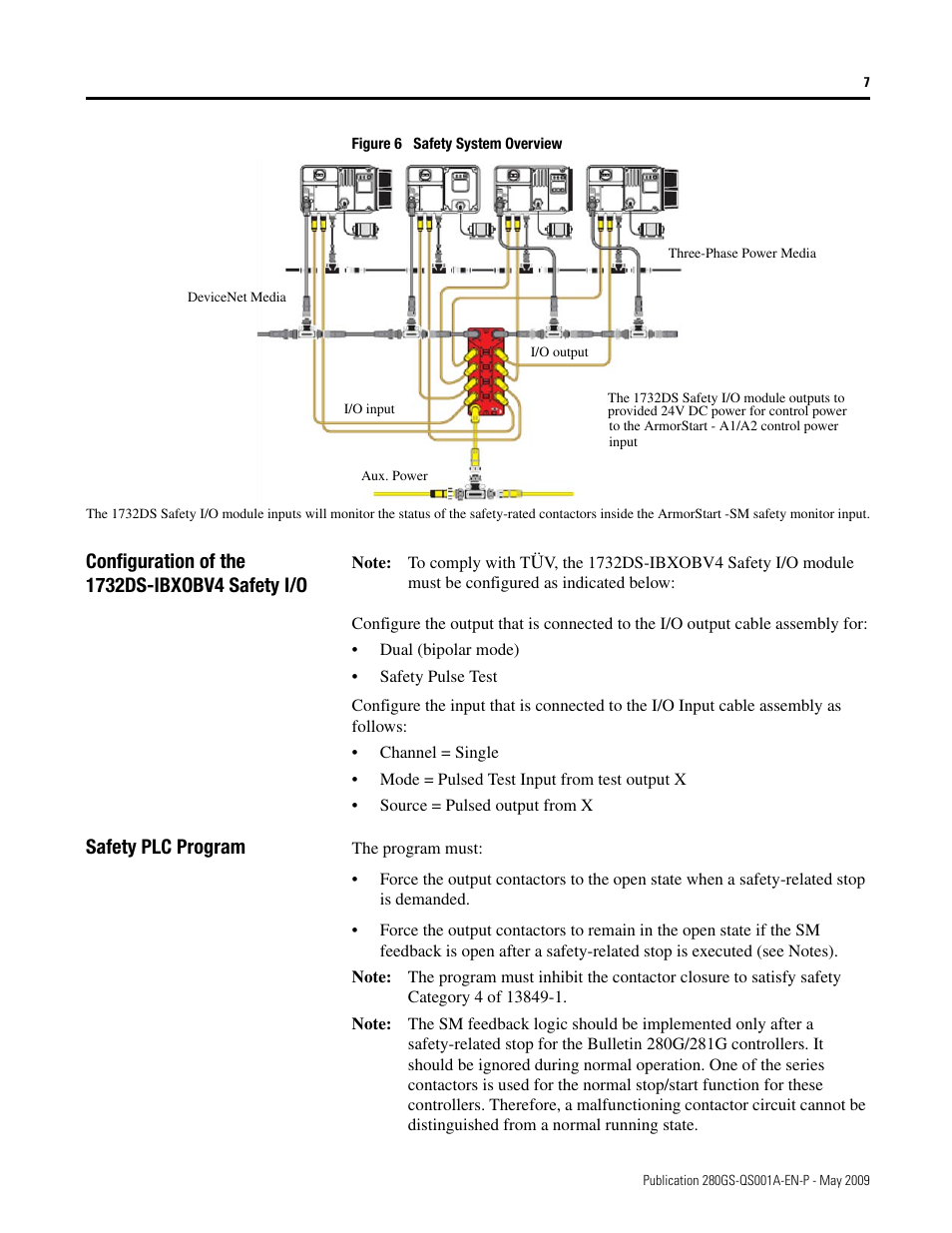 Safety plc program | Rockwell Automation 281G ArmorStart - Safety Version - Getting Started User Manual | Page 7 / 24