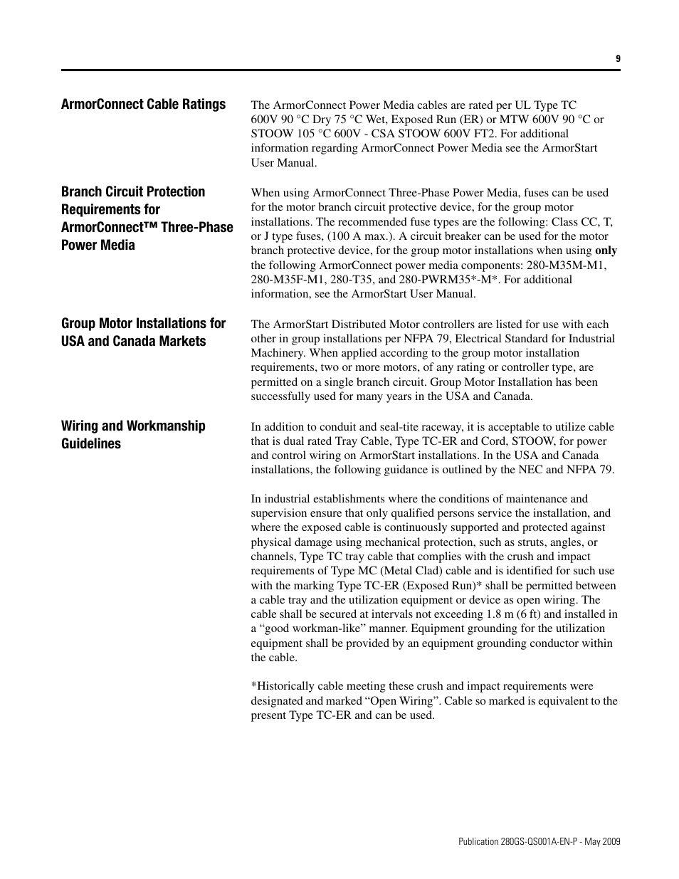 Rockwell Automation 281G ArmorStart - Safety Version - Getting Started User Manual | Page 9 / 24