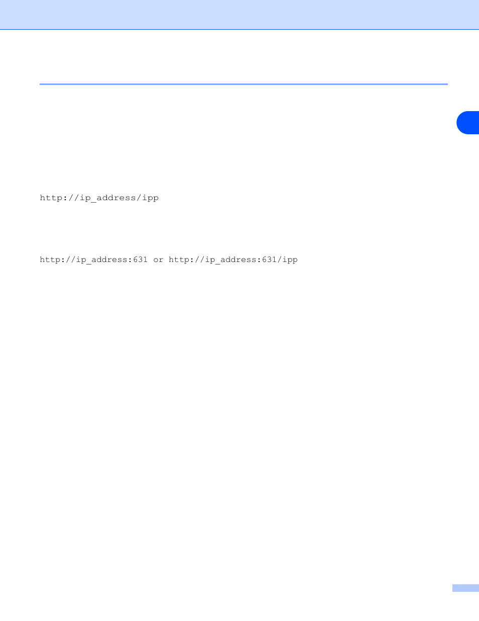 Windows® 2000/xp ipp troubleshooting, Want to use a different port number other than 631, Get more info option in windows® 2000 not working | Windows, 2000/xp ipp troubleshooting -6, 2000 not working -6, Nd windows, 2000/xp ipp troubleshooting . o, 8windows, 2000/xp ipp troubleshooting | Brother MFC-7225N User Manual | Page 46 / 56