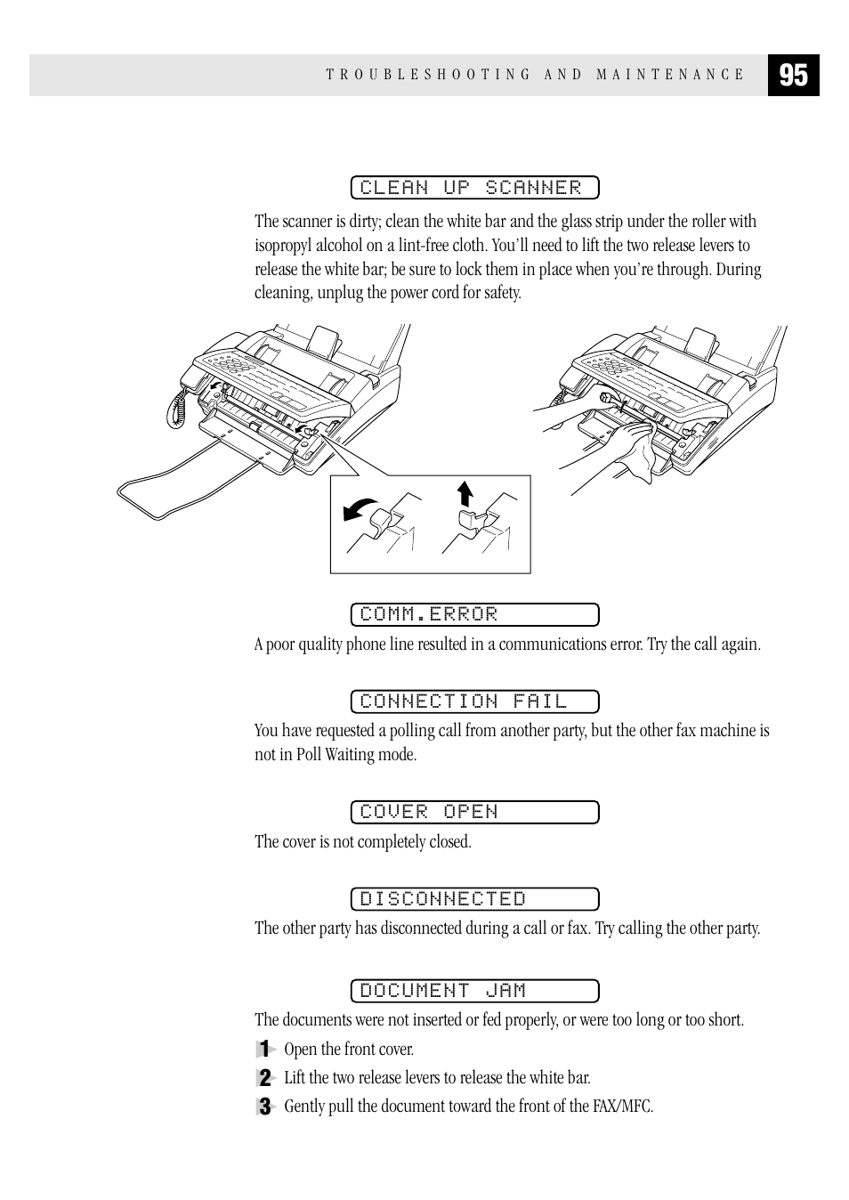 Brother FAX 1570 MC User Manual | Page 103 / 136
