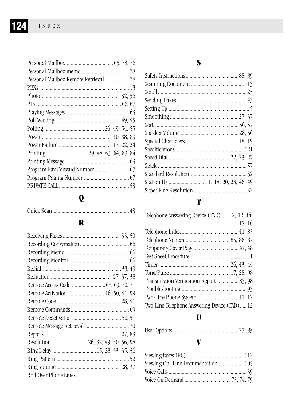 Brother FAX 1570 MC User Manual | Page 132 / 136