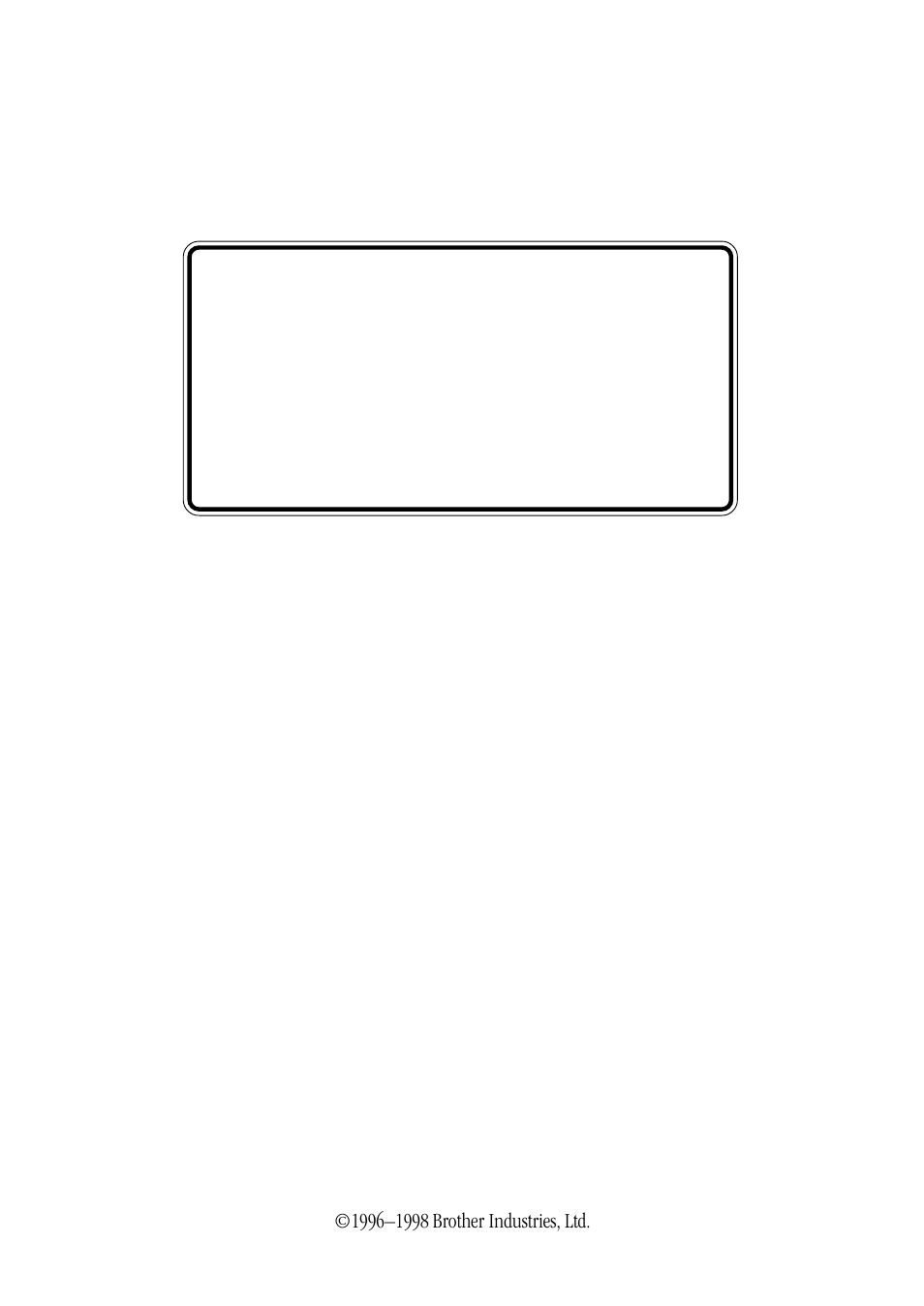 Year 2000 compliant | Brother FAX 1570 MC User Manual | Page 2 / 136