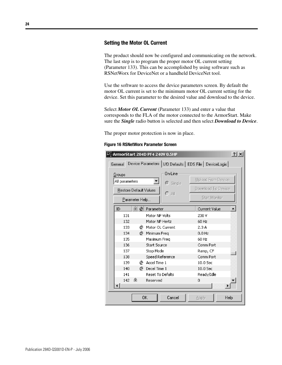 Rockwell Automation 284D ArmorStart - Getting Started User Manual | Page 24 / 36