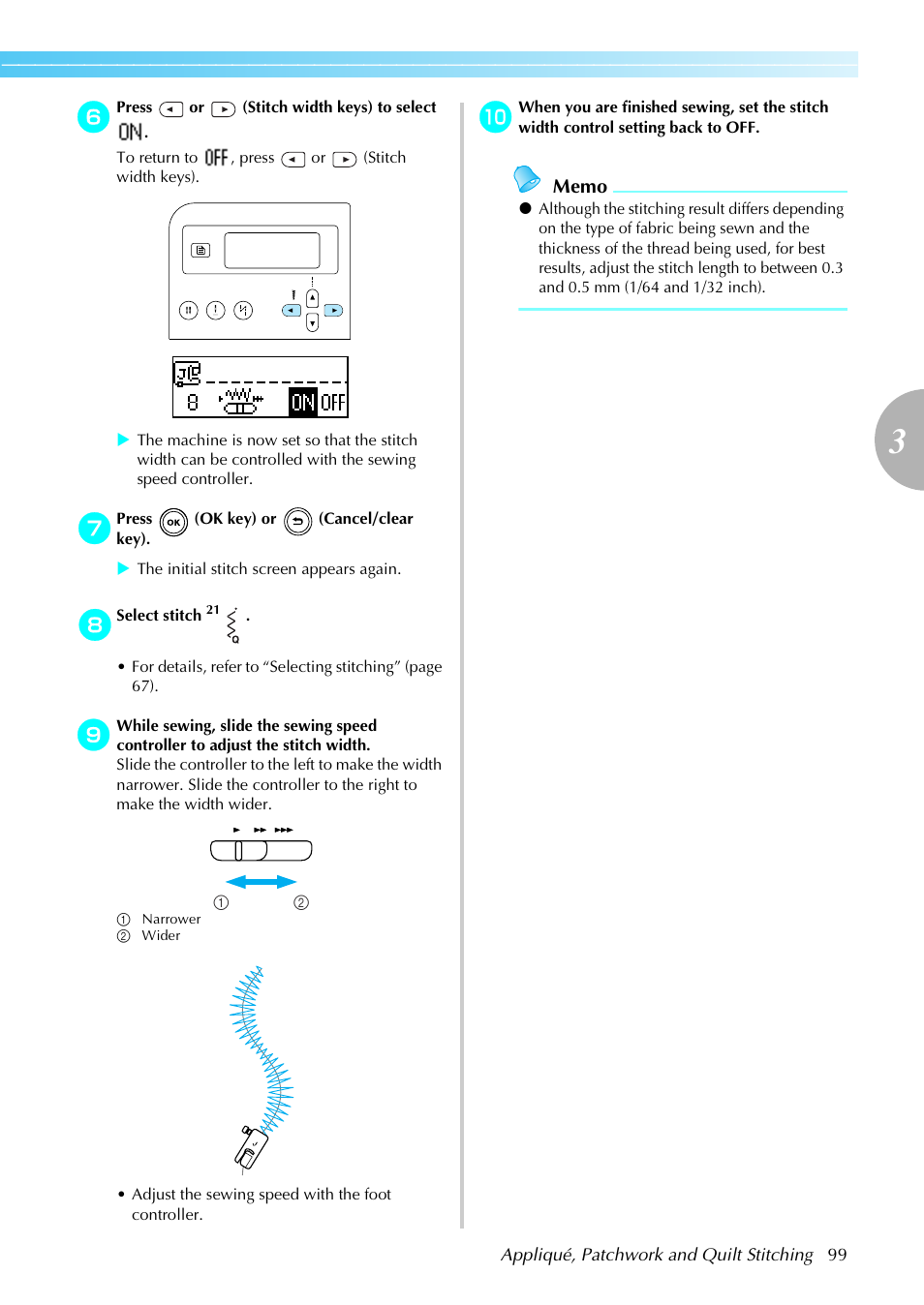 Brother Sewing Machines User Manual | Page 100 / 140