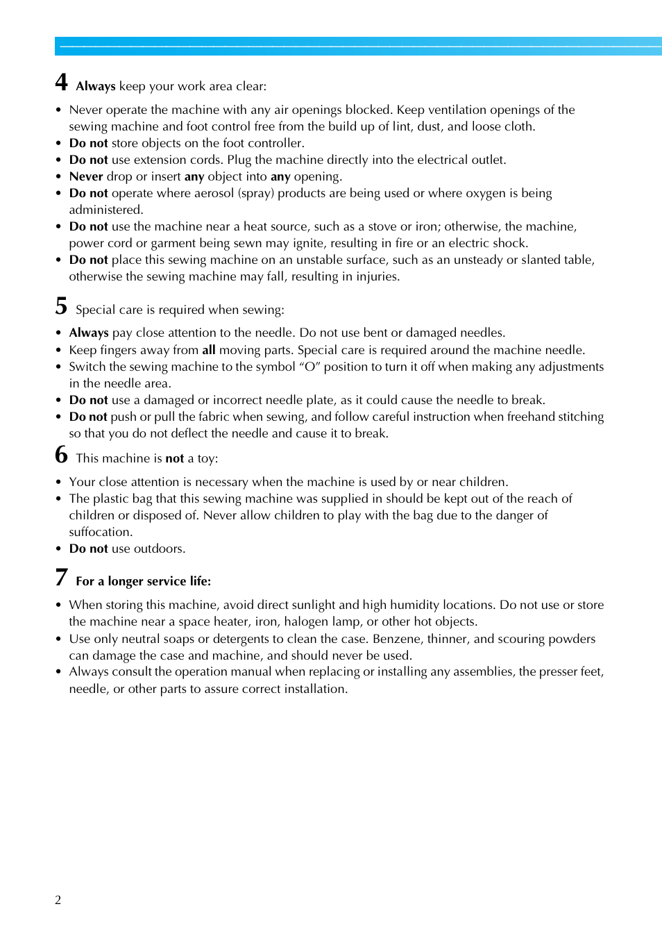 Brother Sewing Machines User Manual | Page 3 / 140