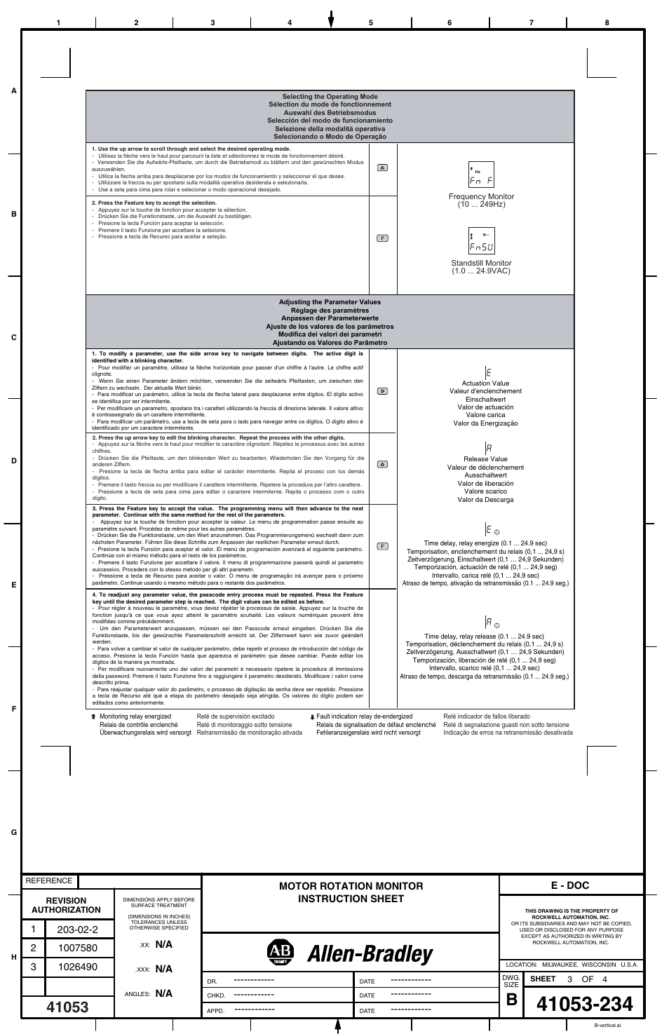41053-234_3_3.pdf, E - doc | Rockwell Automation 819-E1A_E1D_E1ZJ Motor Rotation Monitor User Manual | Page 3 / 4