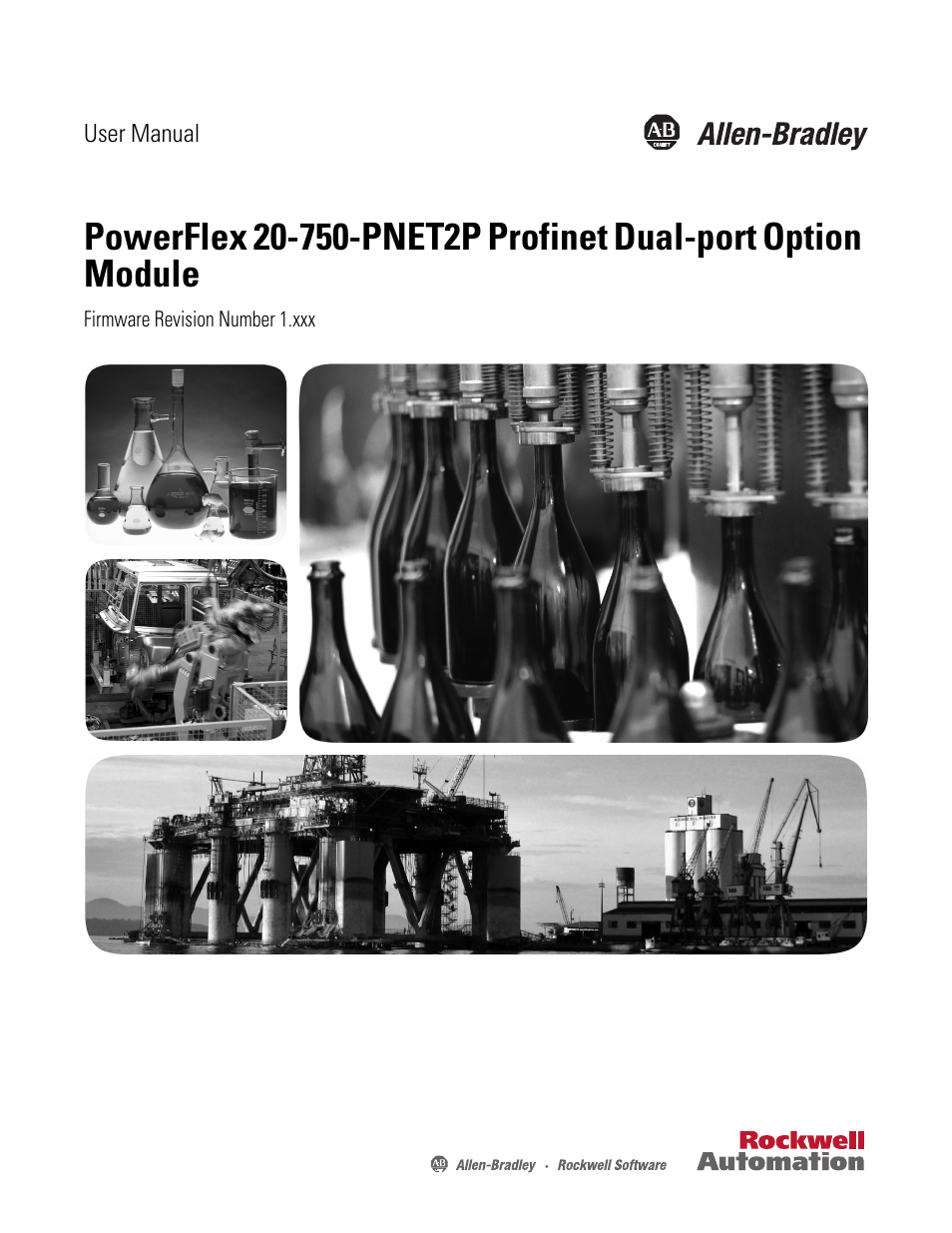 Rockwell Automation 20-750-PNET2P Profinet Dual Port Option Module User Manual | 100 pages