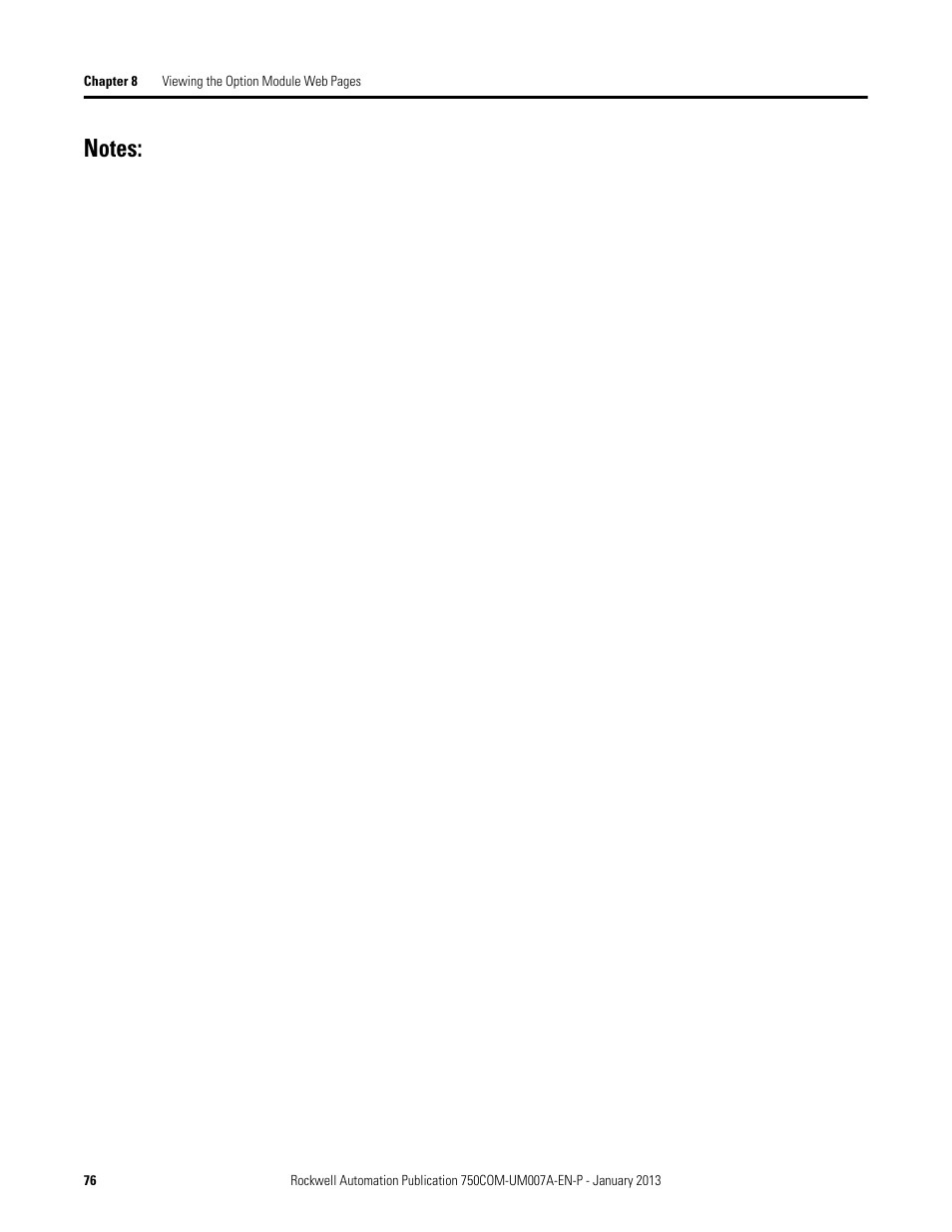 Rockwell Automation 20-750-PNET2P Profinet Dual Port Option Module User Manual | Page 76 / 100