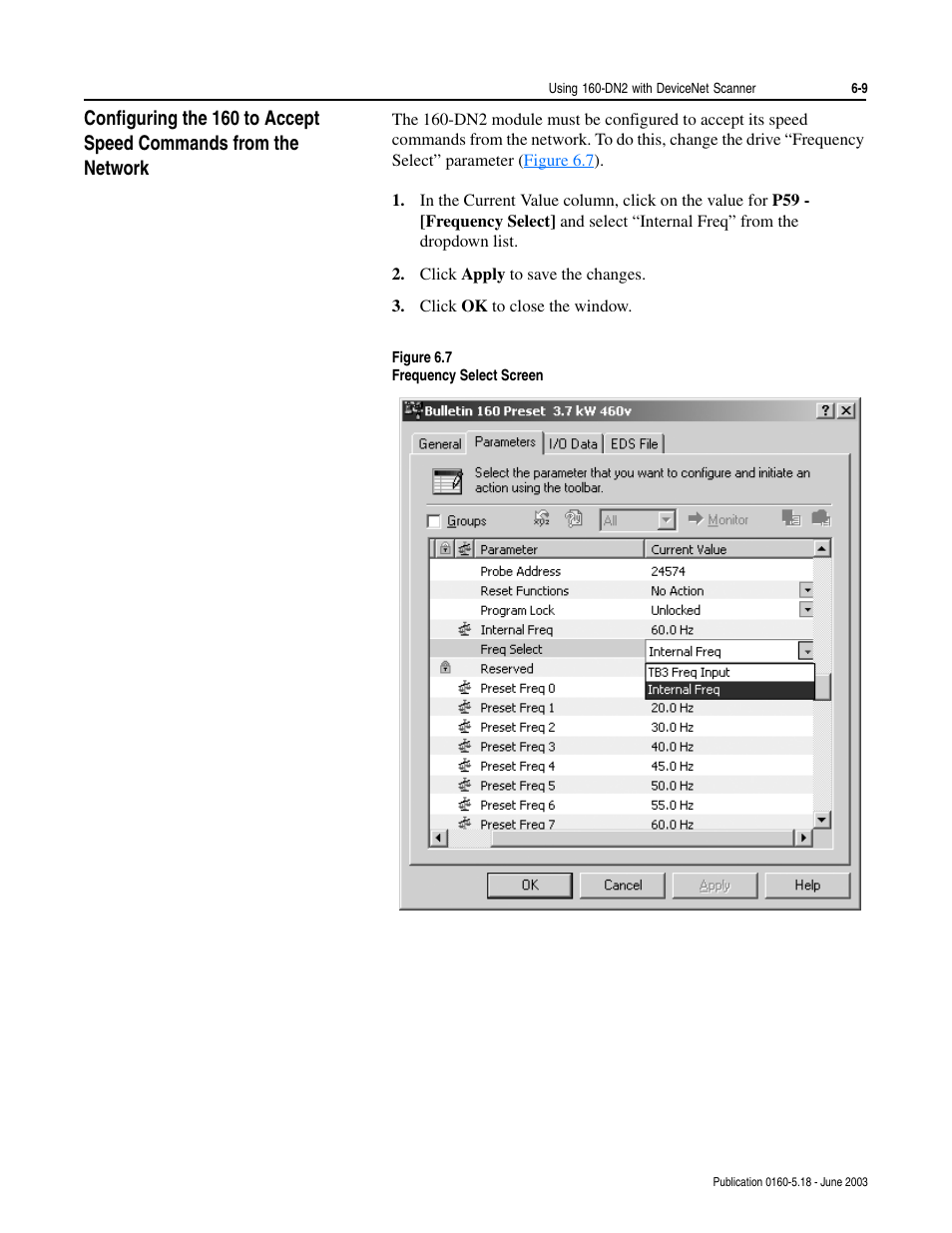 Rockwell Automation 160-DN2 160-DN2 DeviceNet Communication Module FRN 3.xx User Manual | Page 47 / 116
