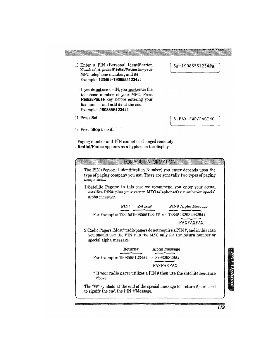 Brother MFC7650MC User Manual | Page 131 / 226