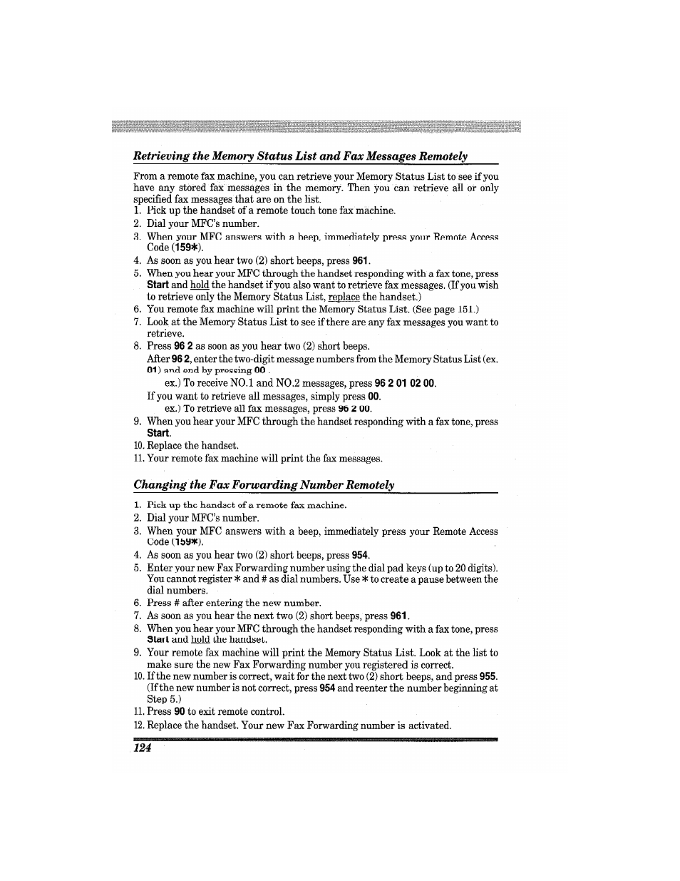 Brother MFC7650MC User Manual | Page 136 / 226