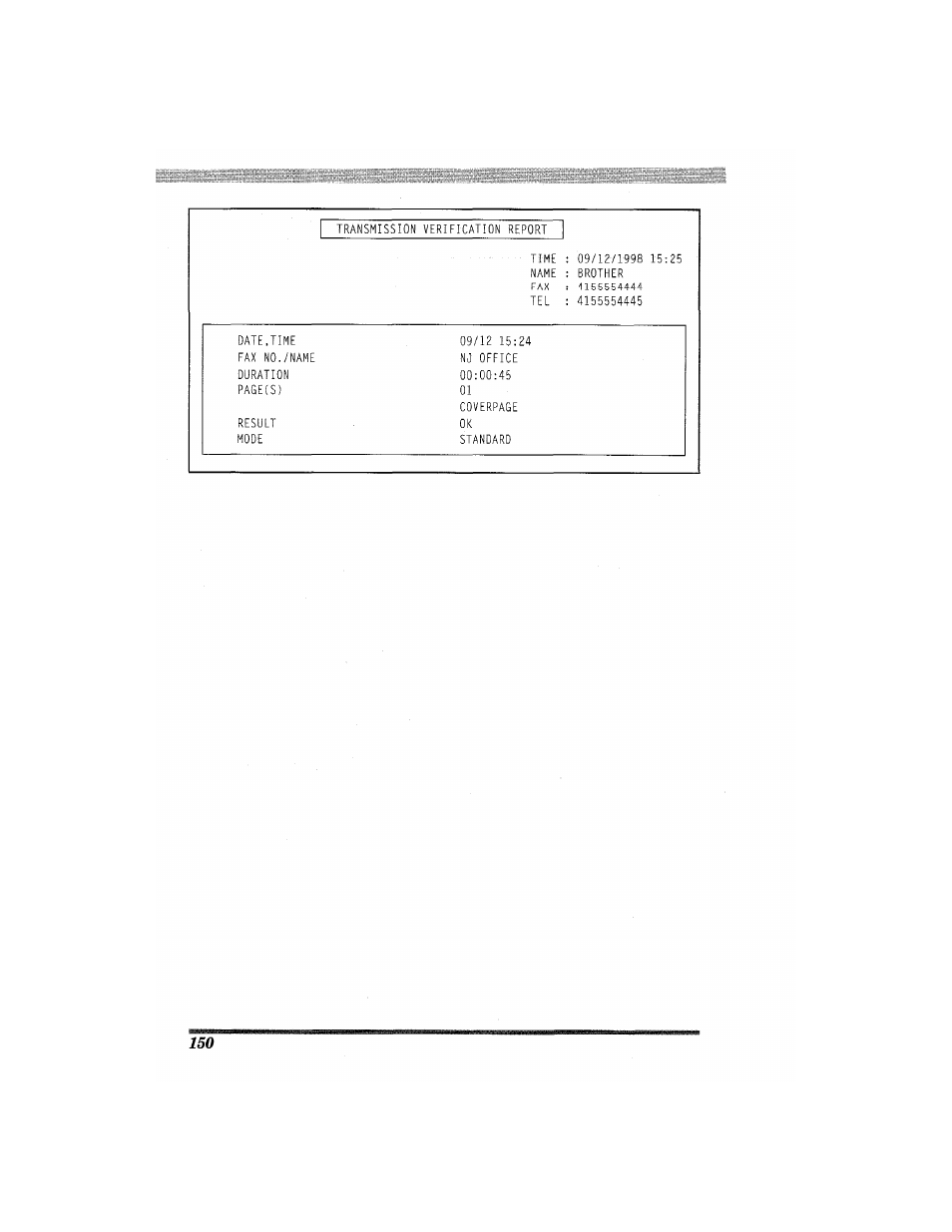 Brother MFC7650MC User Manual | Page 162 / 226