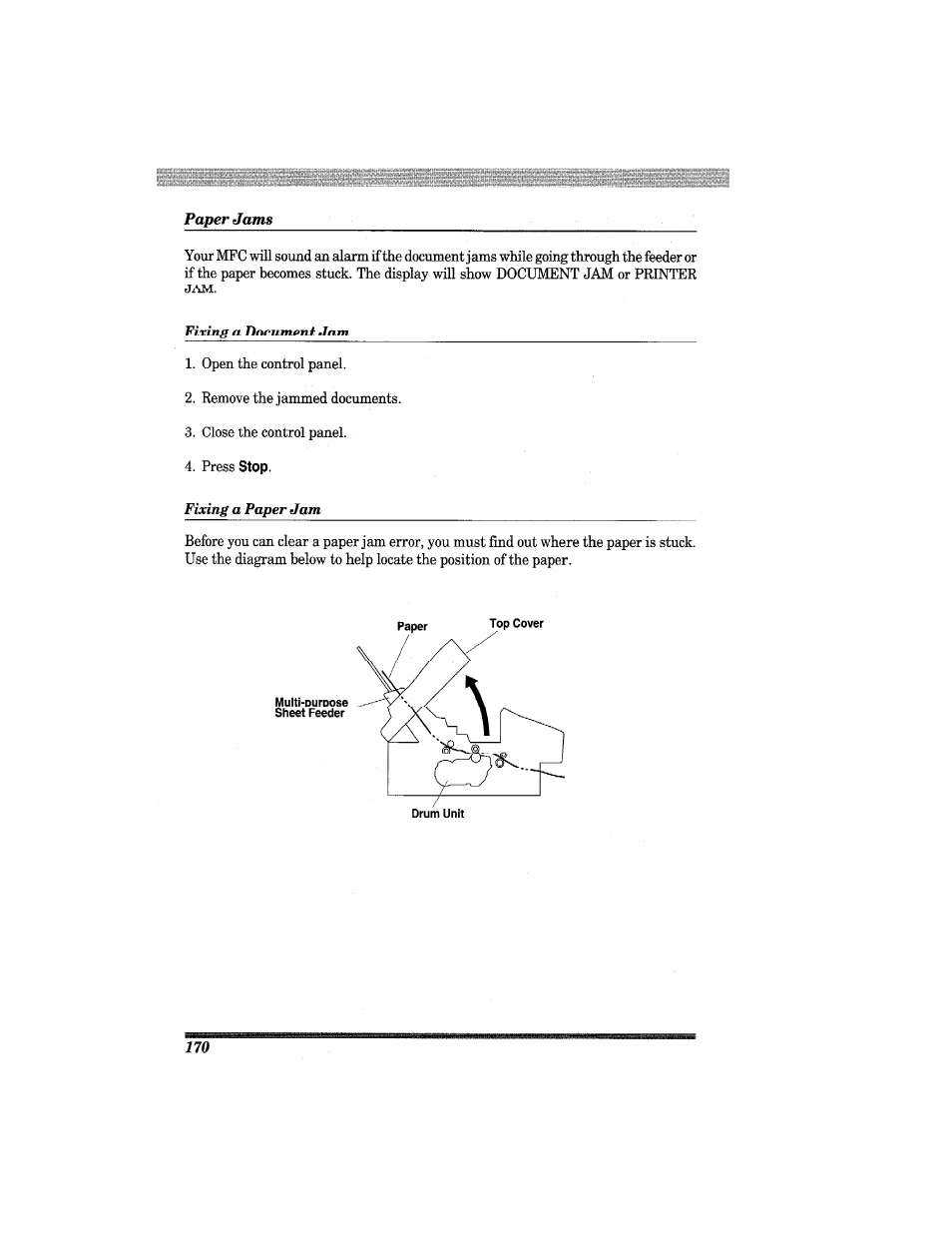 Brother MFC7650MC User Manual | Page 182 / 226