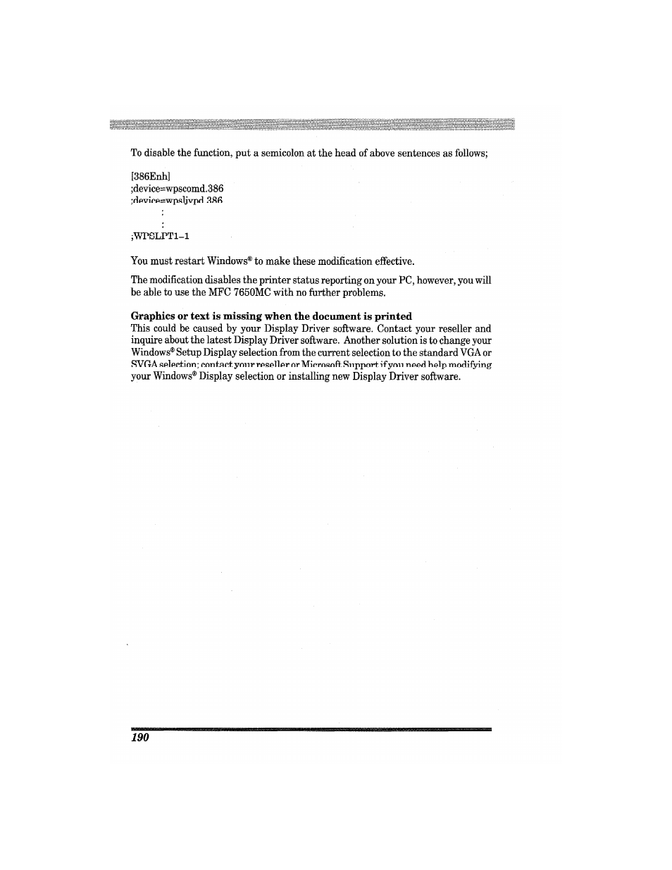 Brother MFC7650MC User Manual | Page 202 / 226