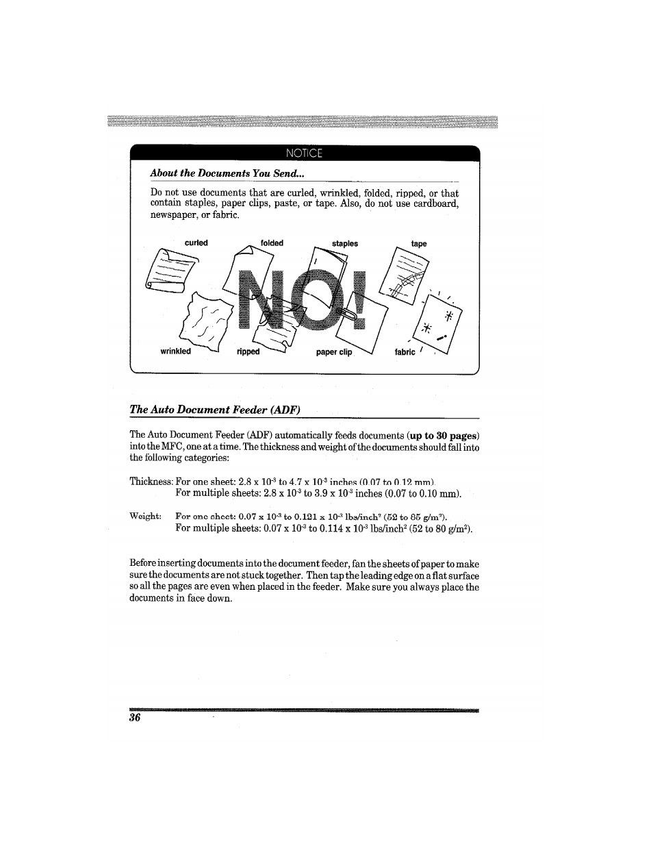 Brother MFC7650MC User Manual | Page 48 / 226