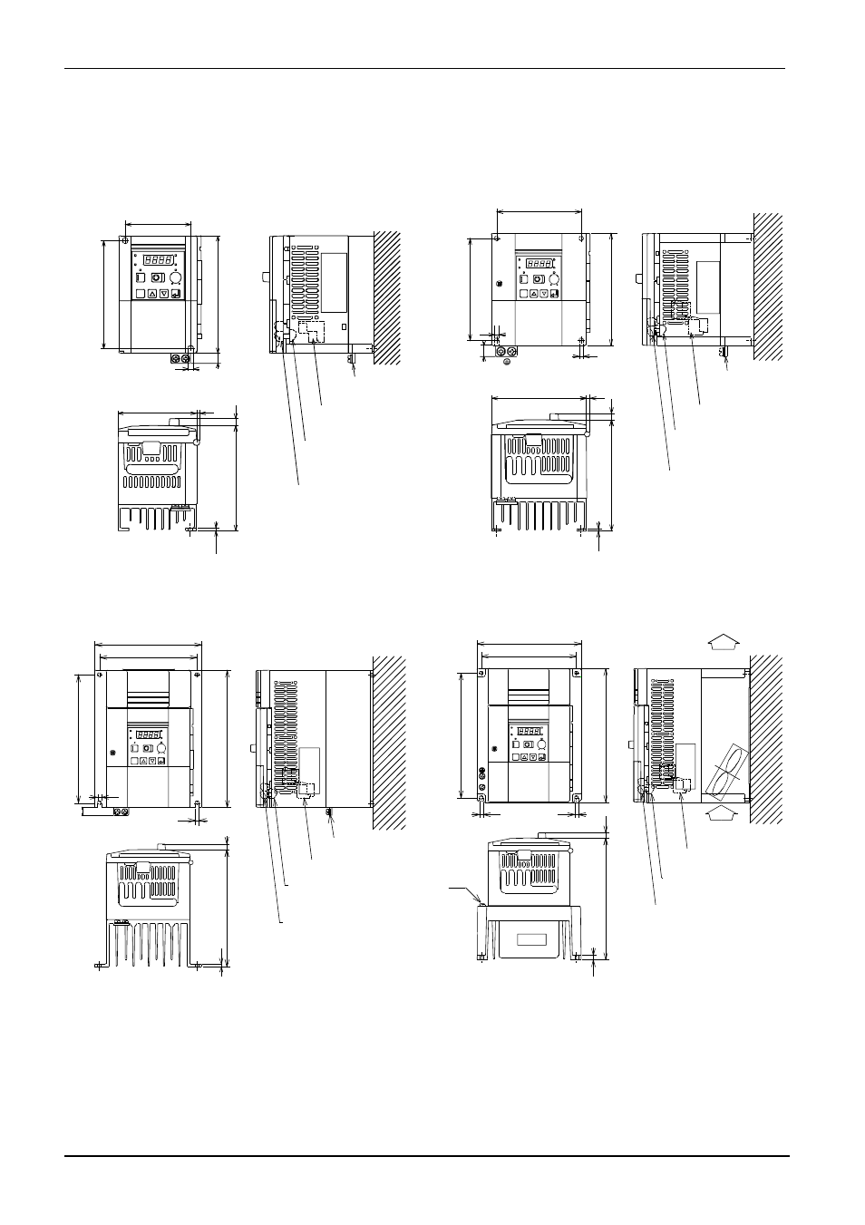 Dimensions | Rockwell Automation 161 SERIES A User Manual | Page 34 / 40