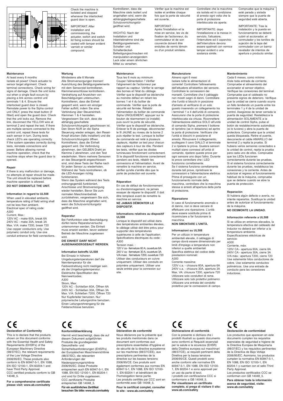 Rockwell Automation 440N Sipha Control Units User Manual | Page 3 / 4