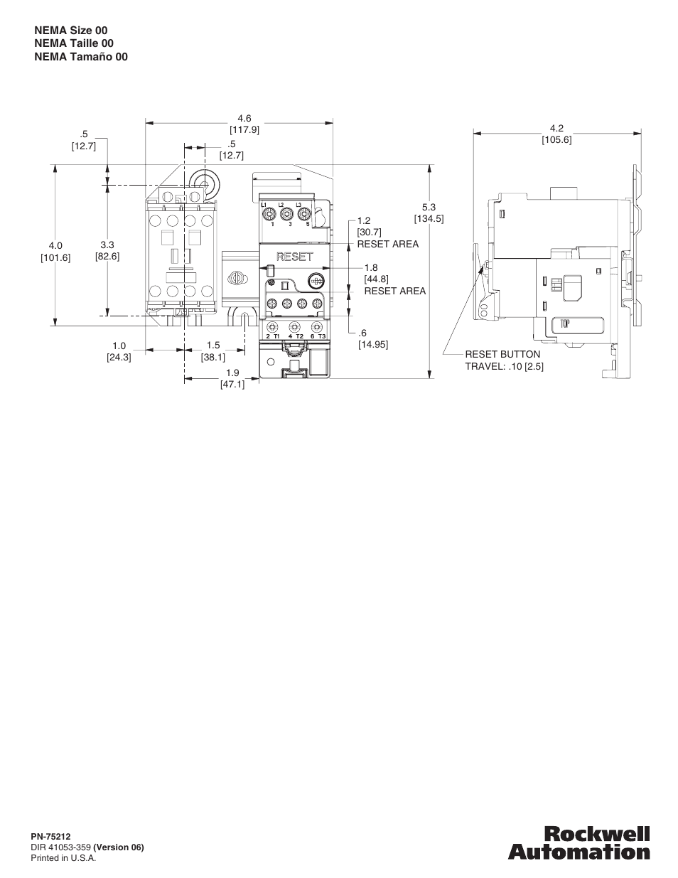 Rockwell Automation 592-EExx E1 Plus Overload Relay User Manual | Page 4 / 4