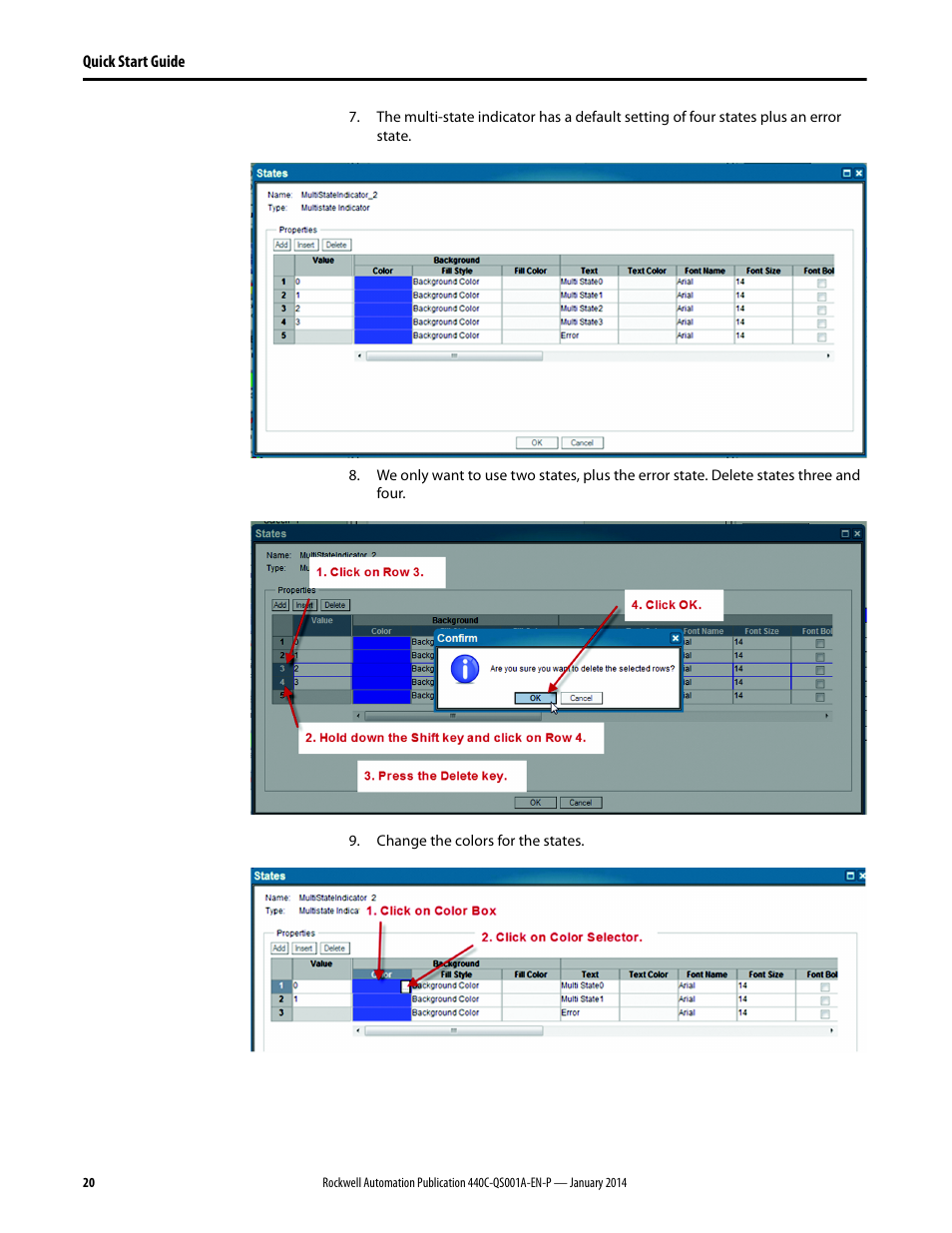 Rockwell Automation 440C-CR30-22BBB Guardmaster Software Configurable Safety Relay Quick Start Guide User Manual | Page 22 / 34