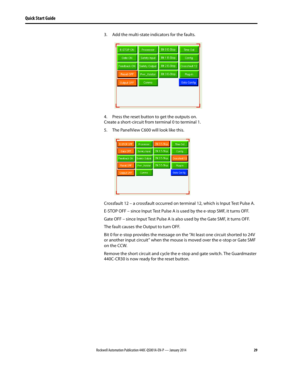 Rockwell Automation 440C-CR30-22BBB Guardmaster Software Configurable Safety Relay Quick Start Guide User Manual | Page 31 / 34