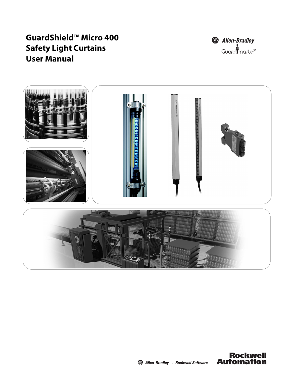 Rockwell Automation 445L GuardShield Micro 400 Safety Light Curtain User Manual User Manual | 40 pages