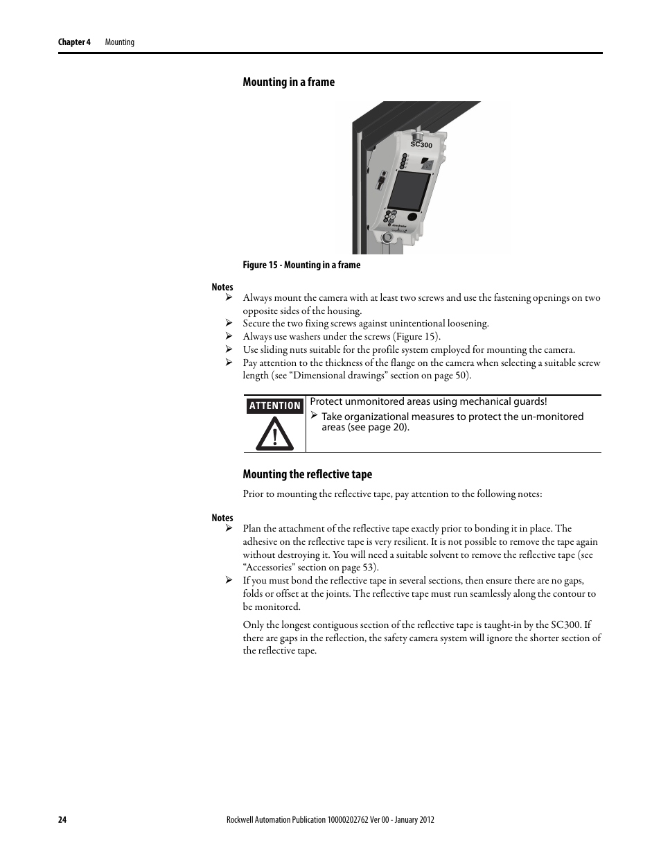Rockwell Automation 442L SC300 Safety Sensor User Manual User Manual | Page 26 / 60