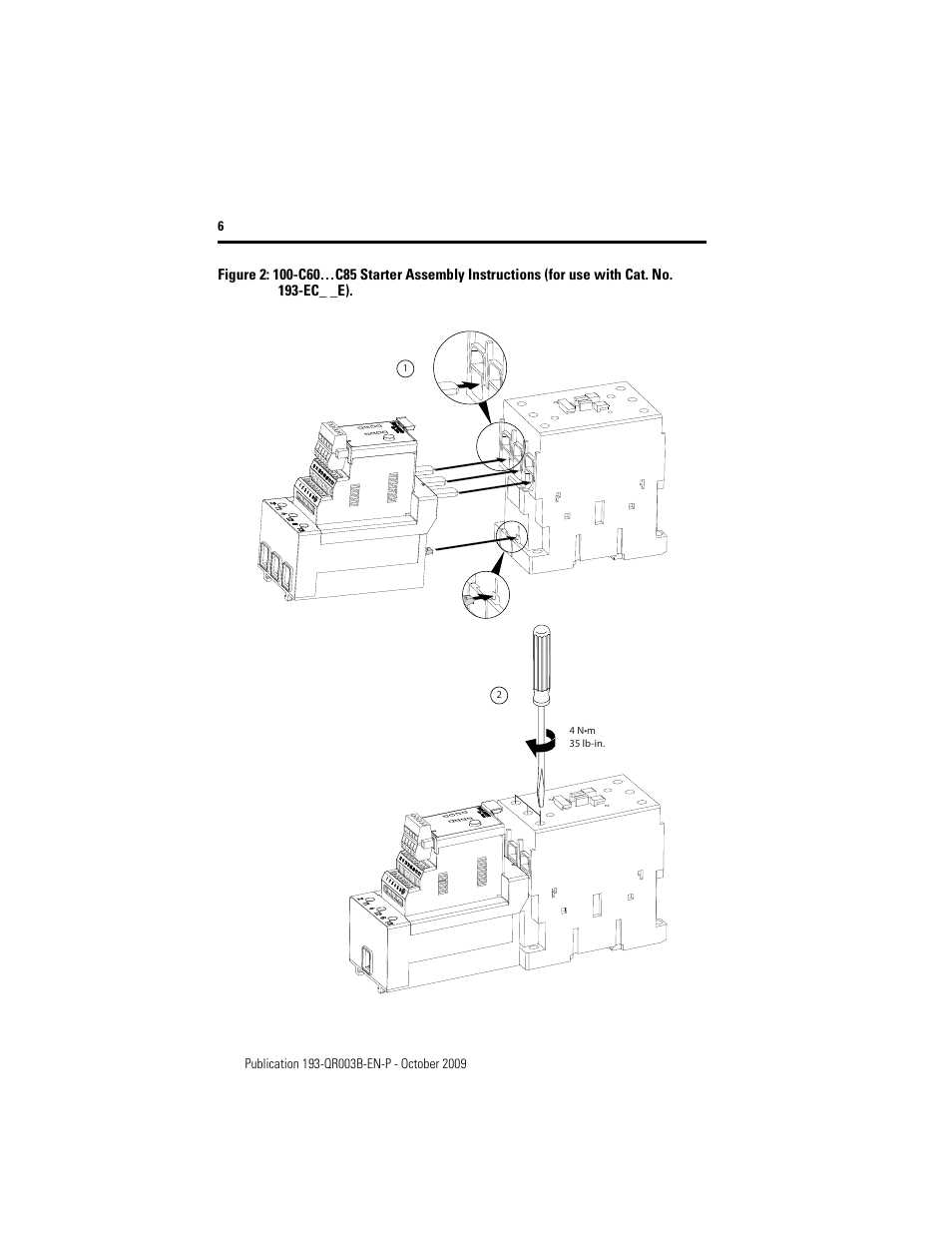 Rockwell Automation 193/592-EC1/EC3/EC5 E3 and E3 Plus Solid-State Overload Relay - Quick Reference User Manual | Page 6 / 34