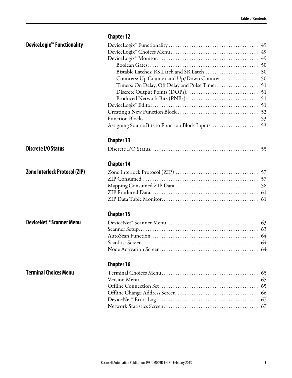 Rockwell Automation 193-DNCT DeviceNet Configuration Terminal User Manual User Manual | Page 7 / 92