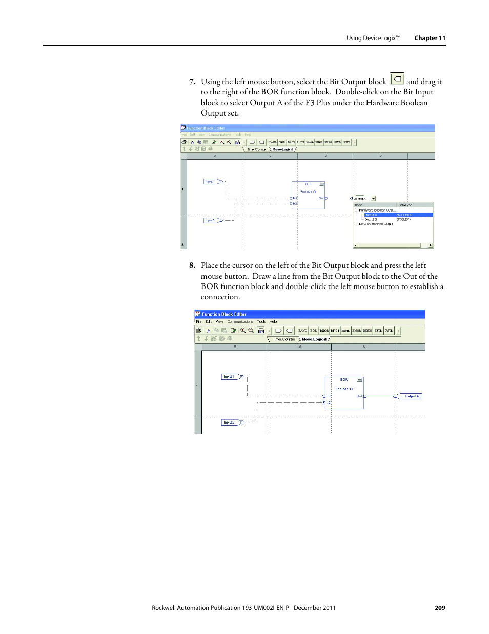 Rockwell Automation 193-EC1_2_3_5, 193-ECPM,592-EC1_2_3_5 E3 and E3 Plus Solid-State Overload Relay User Manual User Manual | Page 209 / 276