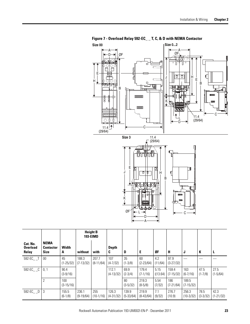 Rockwell Automation 193-EC1_2_3_5, 193-ECPM,592-EC1_2_3_5 E3 and E3 Plus Solid-State Overload Relay User Manual User Manual | Page 23 / 276