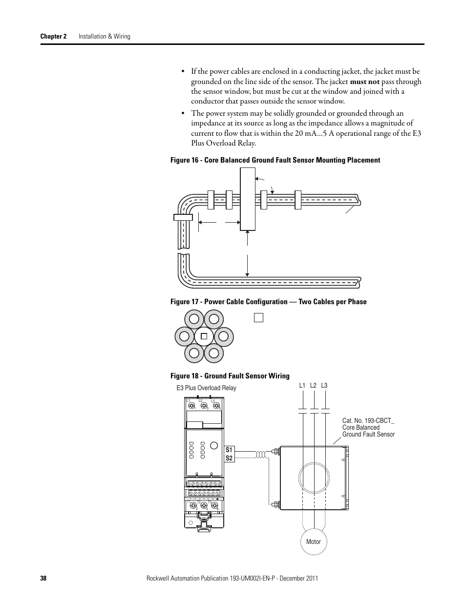 Rockwell Automation 193-EC1_2_3_5, 193-ECPM,592-EC1_2_3_5 E3 and E3 Plus Solid-State Overload Relay User Manual User Manual | Page 38 / 276