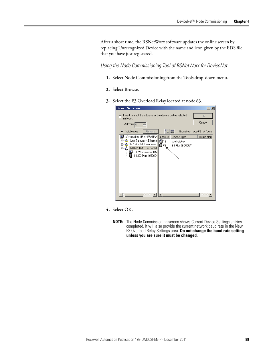 Rockwell Automation 193-EC1_2_3_5, 193-ECPM,592-EC1_2_3_5 E3 and E3 Plus Solid-State Overload Relay User Manual User Manual | Page 99 / 276