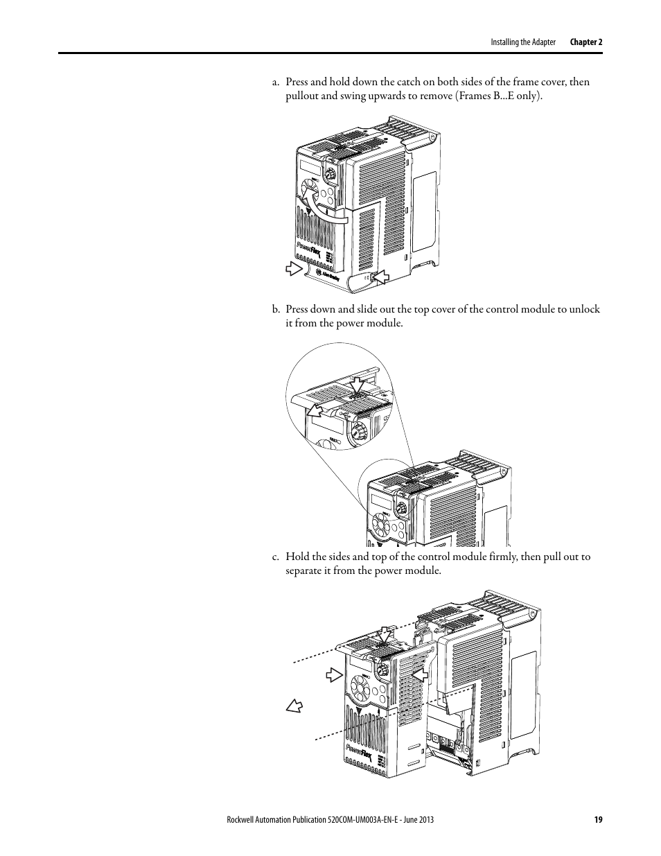 Rockwell Automation 25-COMM-E2P PowerFlex 25-COMM-E2P Dual-Port EtherNet/IP Adapter User Manual | Page 19 / 172