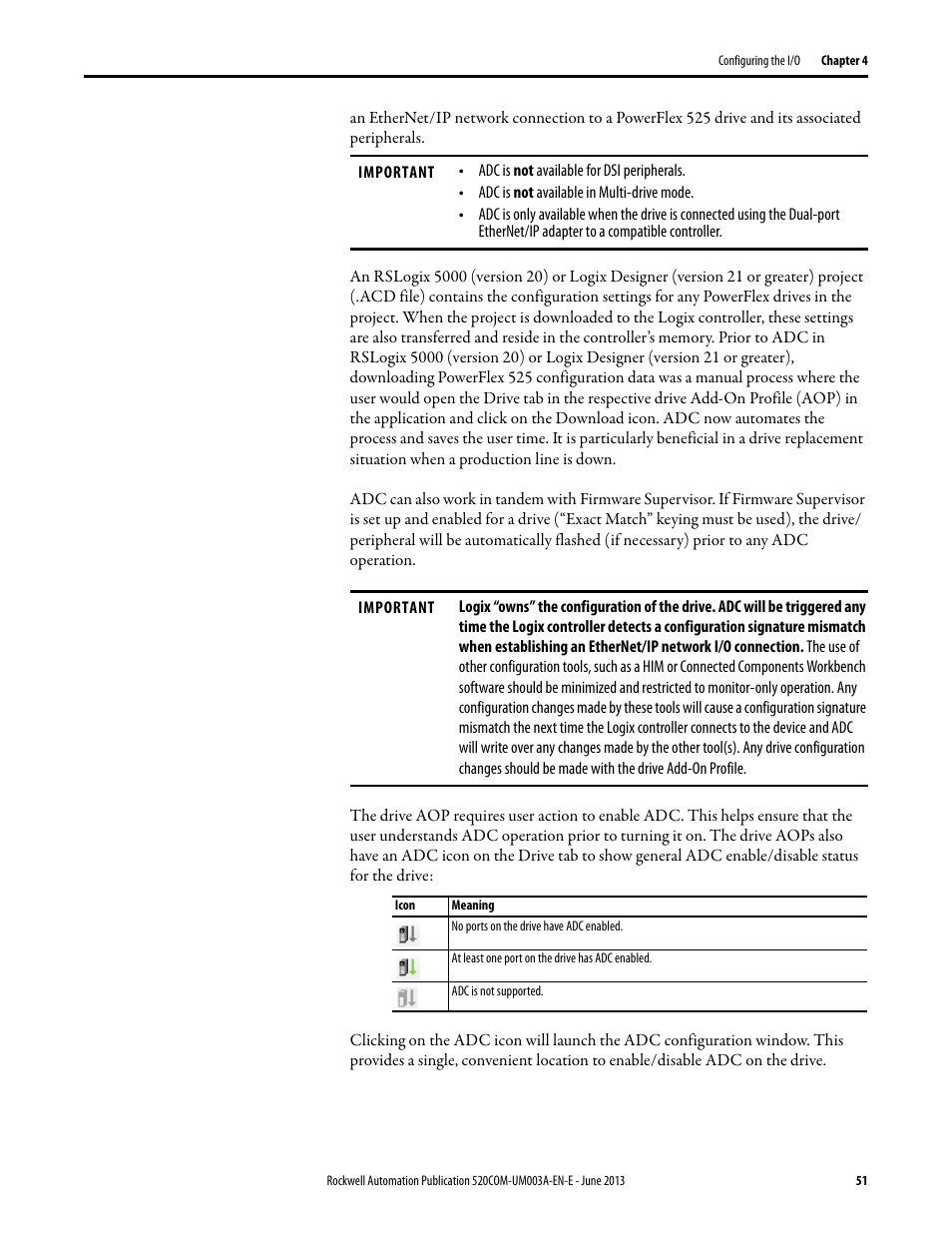 Rockwell Automation 25-COMM-E2P PowerFlex 25-COMM-E2P Dual-Port EtherNet/IP Adapter User Manual | Page 51 / 172