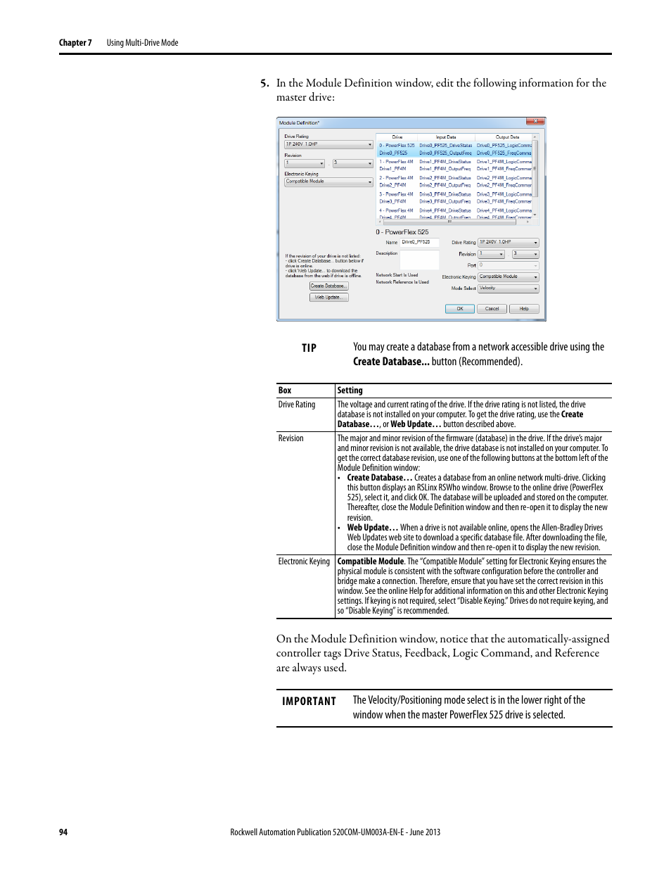 Rockwell Automation 25-COMM-E2P PowerFlex 25-COMM-E2P Dual-Port EtherNet/IP Adapter User Manual | Page 94 / 172