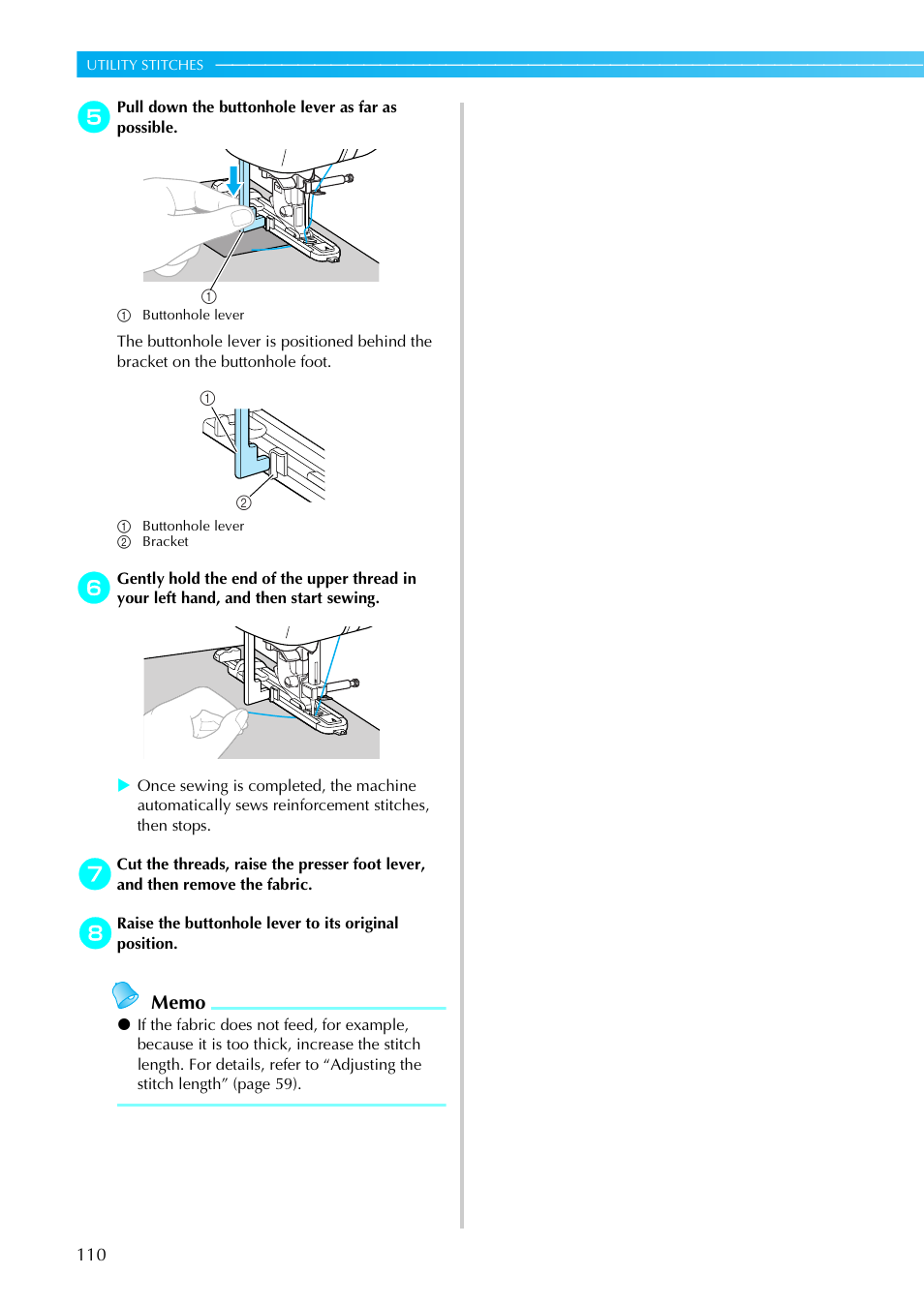 Brother NX-450 User Manual | Page 111 / 155