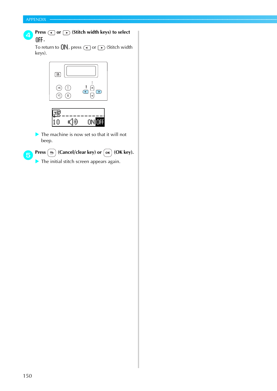 Brother NX-450 User Manual | Page 151 / 155