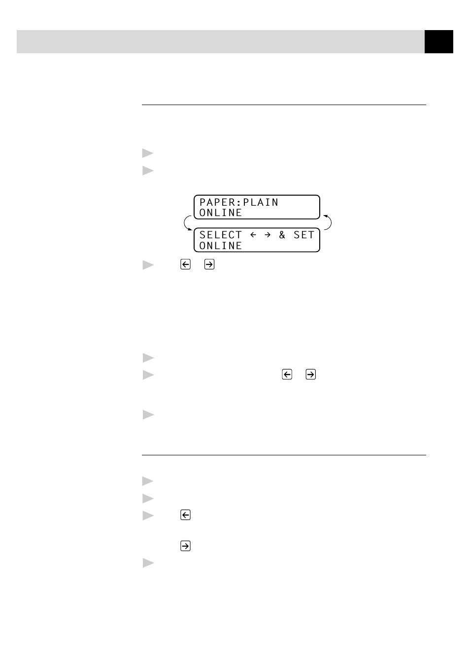 Using the paper type key, Using the brightness key | Brother MFC-730 User Manual | Page 103 / 218