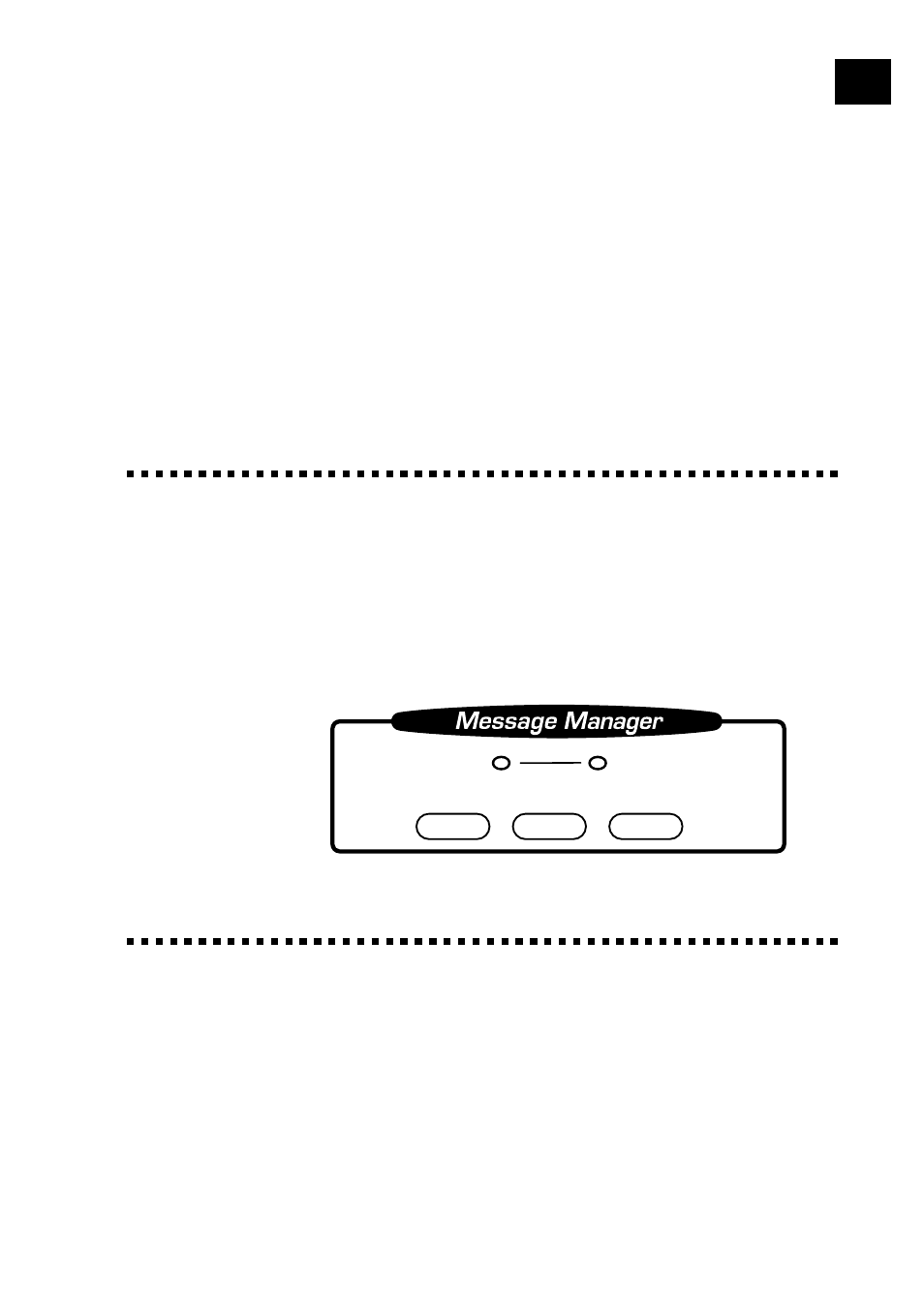 Message manager, Only for mfc-740) | Brother MFC-730 User Manual | Page 111 / 218