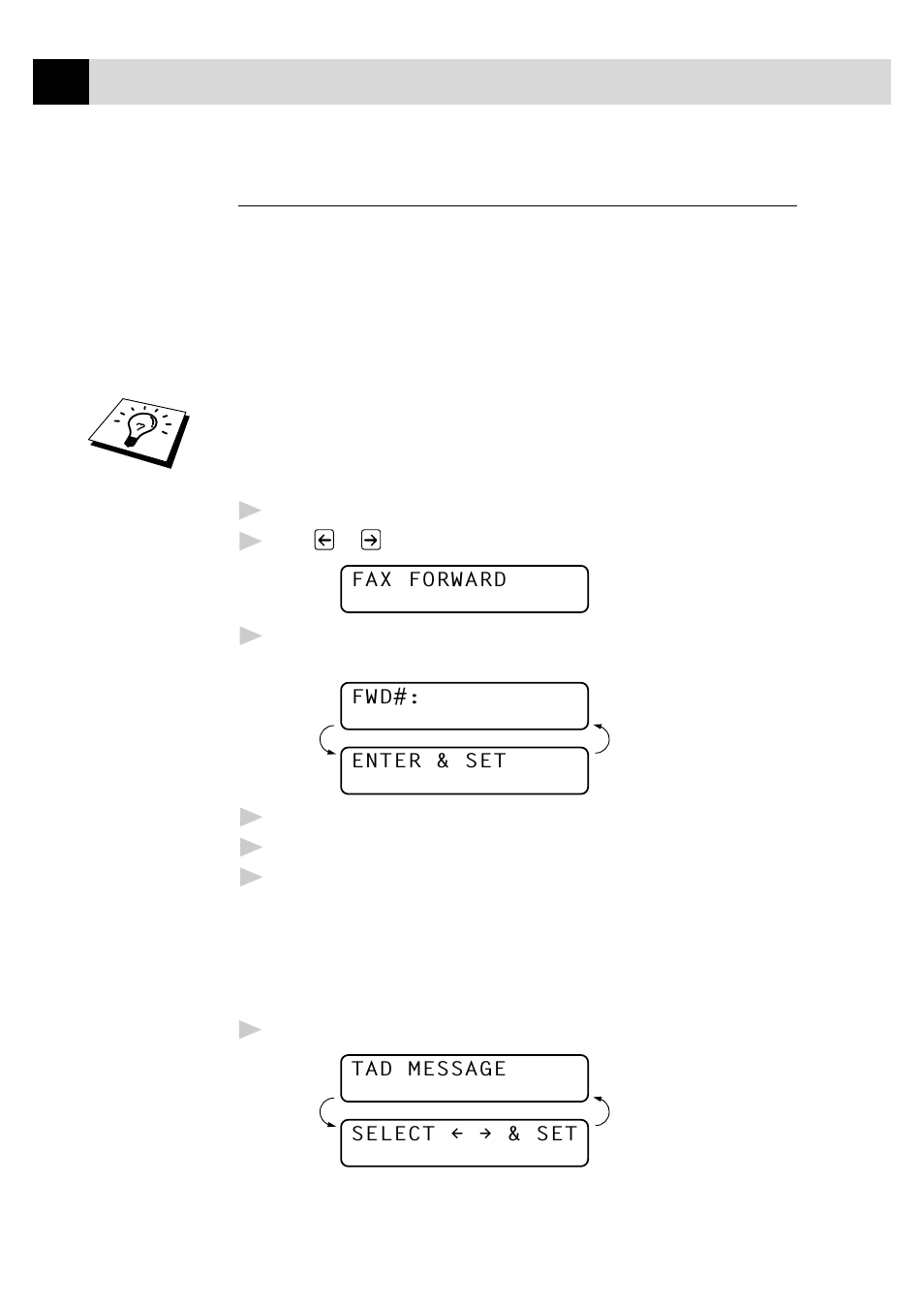 Fax forwarding/paging | Brother MFC-730 User Manual | Page 120 / 218