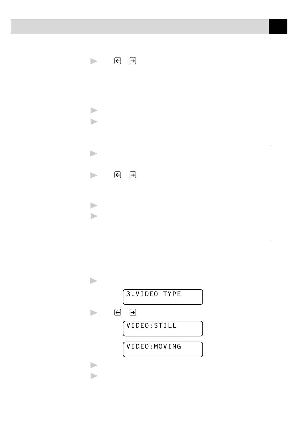 Setting video printing quality, Setting video type | Brother MFC-730 User Manual | Page 139 / 218